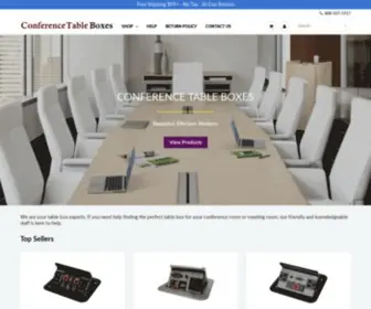 Conferencetableboxes.com(Conference Table Boxes) Screenshot