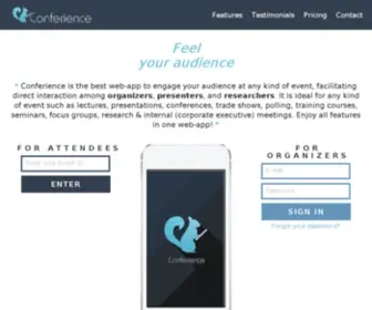 Conferience.com(Conferience) Screenshot