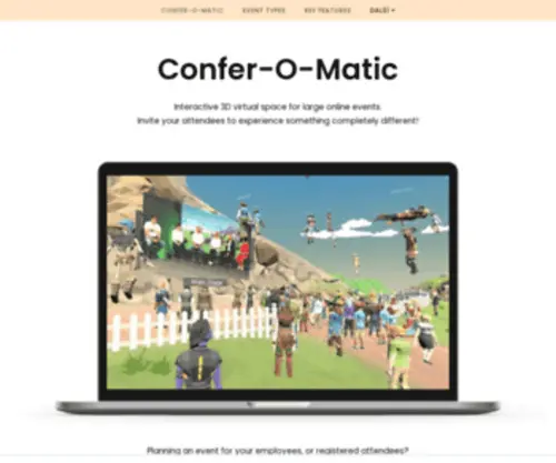 Conferomatic.com(Confer-O) Screenshot