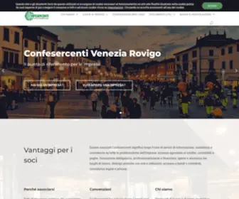 Confesercenti.ve.it(Confersercenti) Screenshot