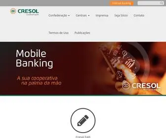 Confesol.com.br(Cresol) Screenshot
