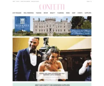 Confetti.ie(Wedding dresses) Screenshot