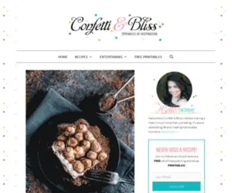 Confettiandbliss.com(Quick Easy Recipes) Screenshot