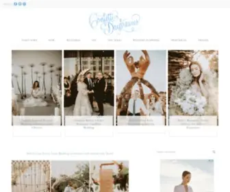 Confettidaydreams.com(Wedding Blog) Screenshot