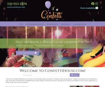 Confettihouse.com(Bounce House & Party Rentals) Screenshot