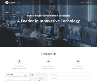 Confi-Chek.com(Confi-Chek, Inc) Screenshot