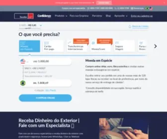 Confidencecambio.com.br(Confidence Câmbio) Screenshot