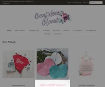 Confidenceclosetshop.com(Confidence Closet) Screenshot