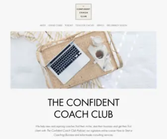 Confidentcoachclub.com(The Confident Coach Club) Screenshot