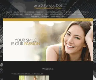 Confidentsmiles.net(General and Cosmetic Dentist Providence) Screenshot