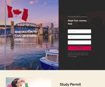 Confidia.ca(Immigration services to canada) Screenshot