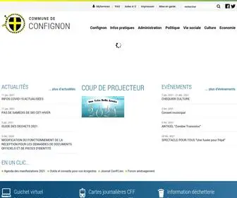Confignon.ch(Confignon en ligne) Screenshot