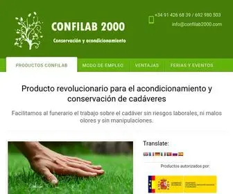 Confilab2000.com(ConfilabConservación) Screenshot