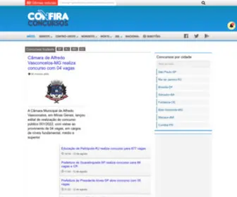 Confiraconcursos.com.br(Confira Concursos) Screenshot
