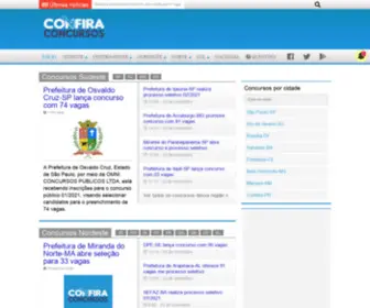 Confiraconcursos.com(Confira Concursos) Screenshot