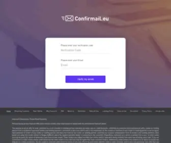 Confirmail.eu(Fast and secure online loans) Screenshot