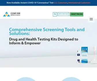 Confirmbiosciences.com(Drug Test Kits) Screenshot