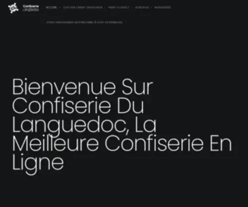 Confiserie-DU-Languedoc.fr(Guide D'Informations Sur Les Fabricants Et La Confiserie En Ligne) Screenshot