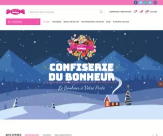 Confiseriedubonheur.net(Confiserie Du Bonheur) Screenshot