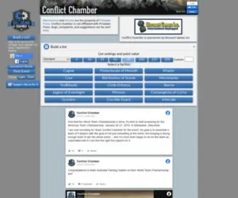 Conflictchamber.com(Grenada Community Library) Screenshot