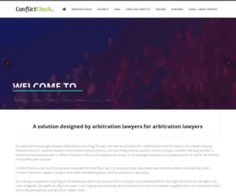 Conflictcheck.info(Conflict Check Limited) Screenshot