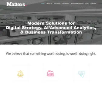 Confluencedigital.com(Matters Group) Screenshot