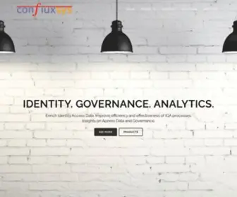 Confluxsys.com(Identity Governance) Screenshot