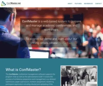Confmaster.net(Confmaster) Screenshot