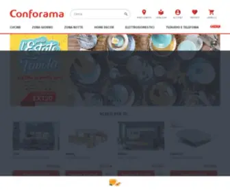 Conforama.it(Acquista direttamente Online l'arredamento per tutta la tua casa) Screenshot