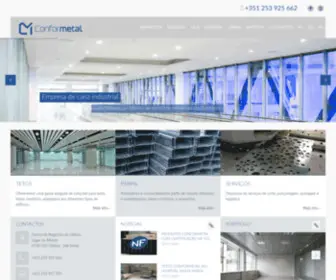 Conformetal.pt(Conformetal) Screenshot