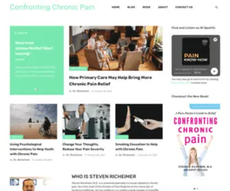 ConfrontingchronicPain.com(Confronting Chronic Pain is the Official Website of Dr) Screenshot