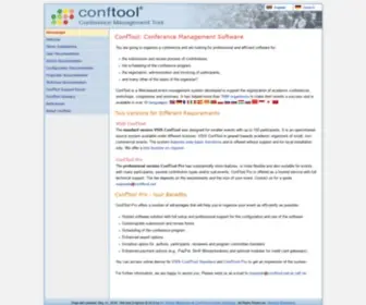 Conftool.com(Conference and Event Management Software) Screenshot