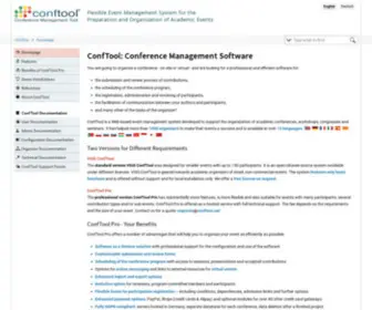 Conftool.net(Flexible Conference and Event Management Software) Screenshot