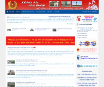 Conganhaugiang.gov.vn(Tin Tức) Screenshot