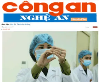 Congannghean.vn(Báo) Screenshot