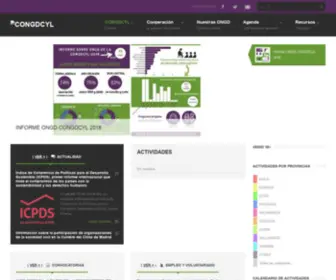Congdcyl.org(Bienvenidos a la portada) Screenshot