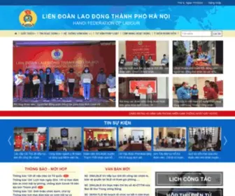 Congdoanhanoi.org.vn(Liên) Screenshot