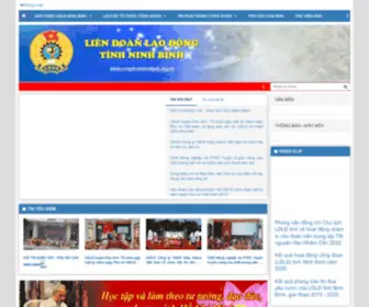 Congdoanninhbinh.org.vn(LIÊN) Screenshot