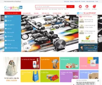 Congdongin.com(Cộng) Screenshot