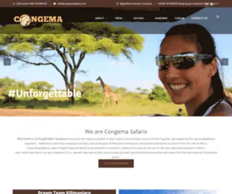 Congemasafaris.com(Congema Safaris) Screenshot