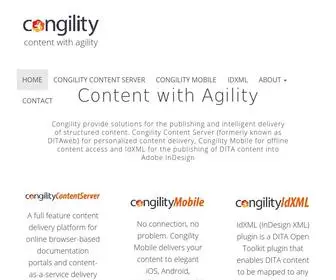 Congility.com(Home) Screenshot