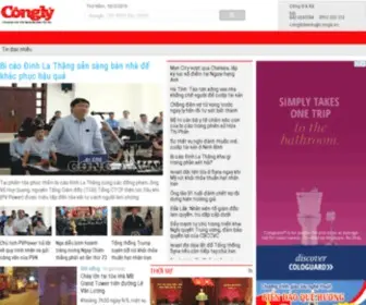 Congly.com.vn(Báo) Screenshot