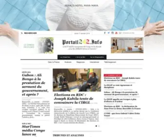 Congo-Site.com(Pétrole) Screenshot