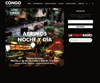 Congoclubcultural.com.ar(Congo Club Cultural) Screenshot