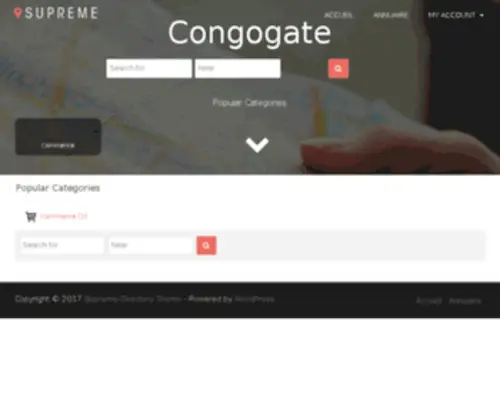 Congogate.net(Congogate) Screenshot