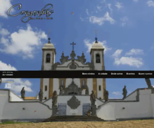 Congonhas.org.br(Site Oficial de Turismo de Congonhas) Screenshot