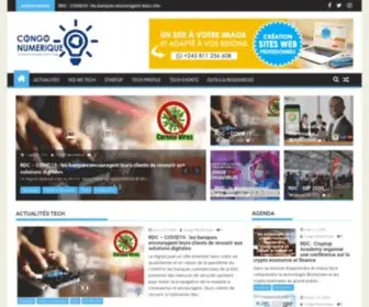 Congonumerique.com(Numérique) Screenshot
