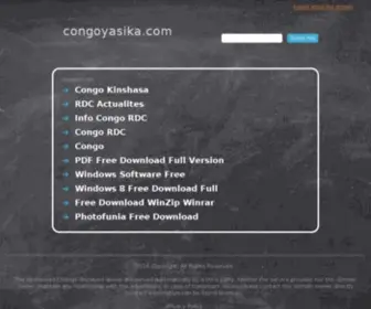 Congoyasika.com(Best news) Screenshot