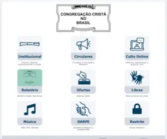 Congregacaocristanobrasil.org.br(Circular) Screenshot