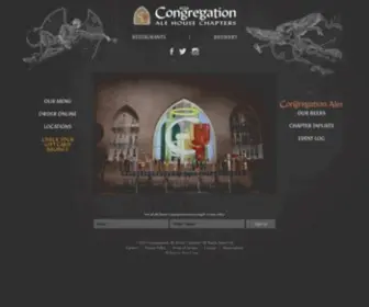 Congregationalehouse.com(Congregation Ale House) Screenshot